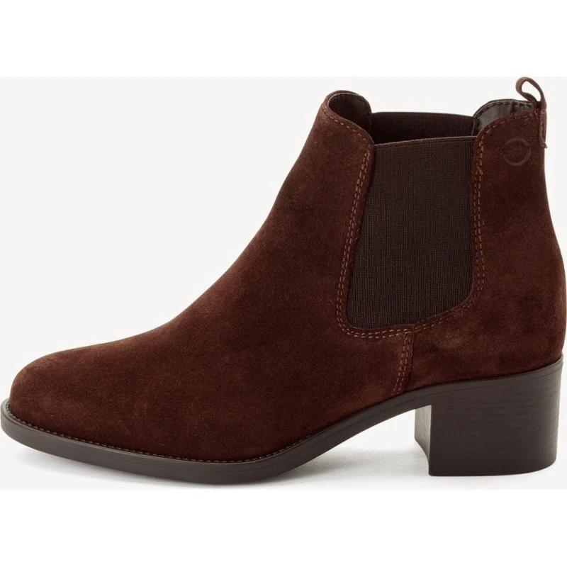 Tamaris Chelsea Boot 1-25026-41 Braun Leder Stiefelette