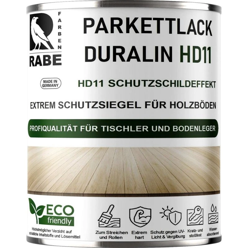 RABE DURALIN HD11 Klarlack 2in1 Treppen- & Parkettlack