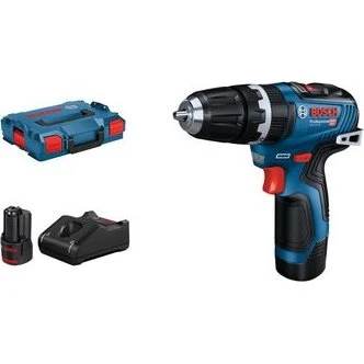 Bosch GSB 12V-35 Akku-Schlagbohrschrauber mit 2x 3,0 Ah Akku & Lader
