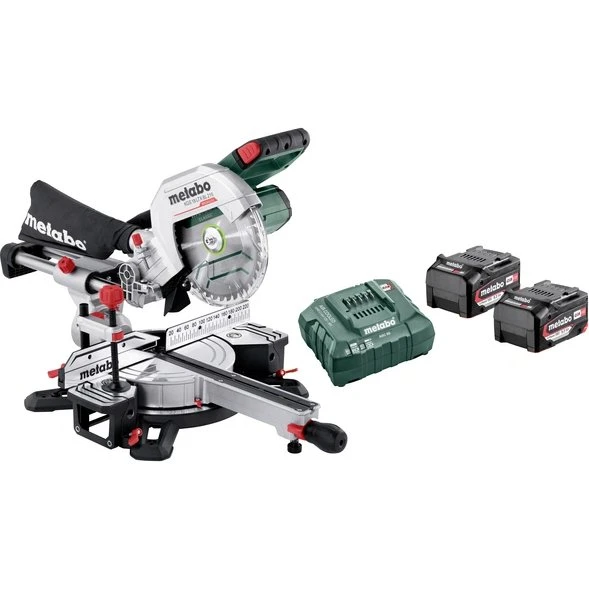 Metabo KGS 18 LTX BL 216 Akku-Kappsäge 2x5,2Ah