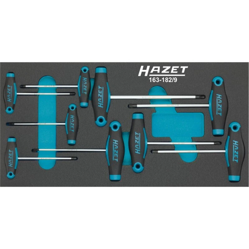 Hazet Schraubendreher-Satz T-Griff Innen-Torx T6-T30