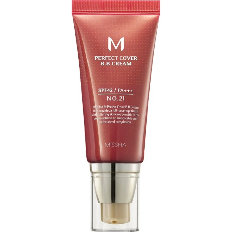 Missha M Perfect Cover BB Cream SPF42 PA+++ No.21 Light Beige 50ml