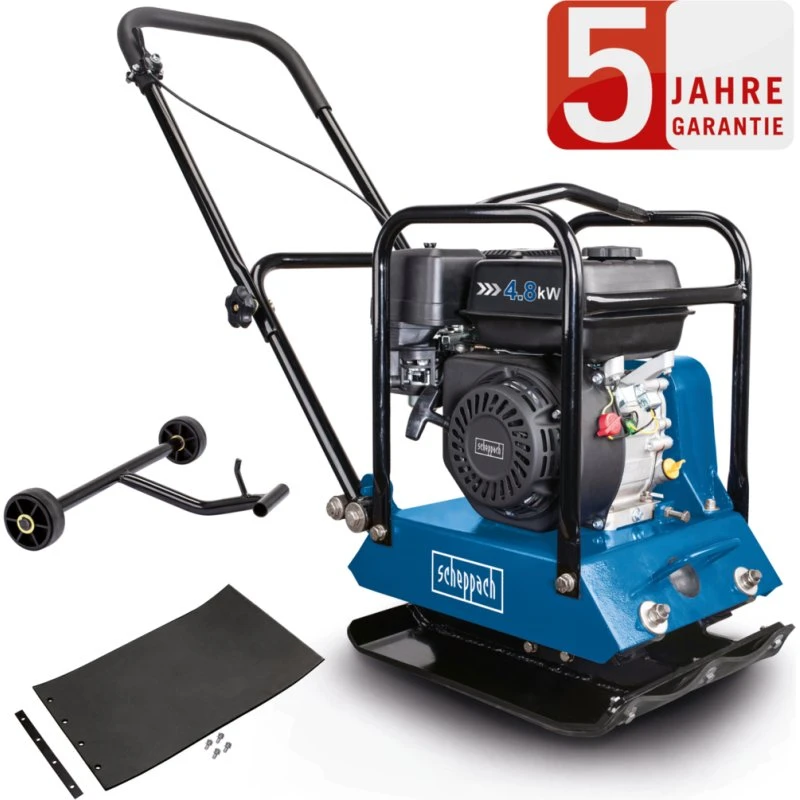 Scheppach HP1200S Rüttelplatte 6,5 PS 4-Takt