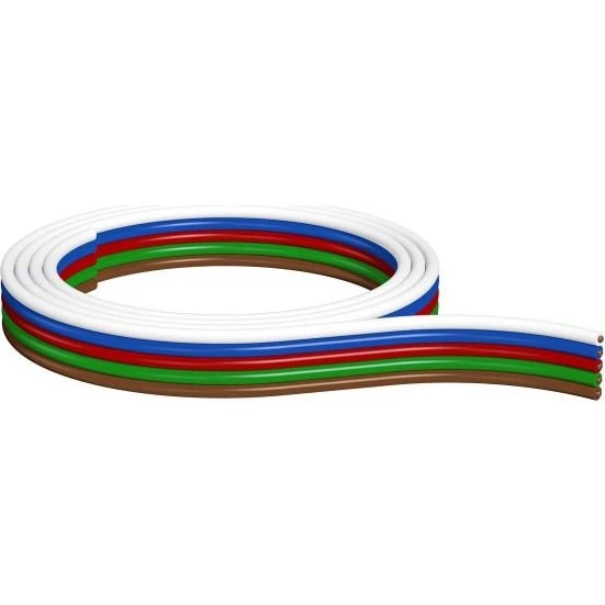 EVN Flachbandkabel 5x0,34mm² RGBW LED-Strip 1m