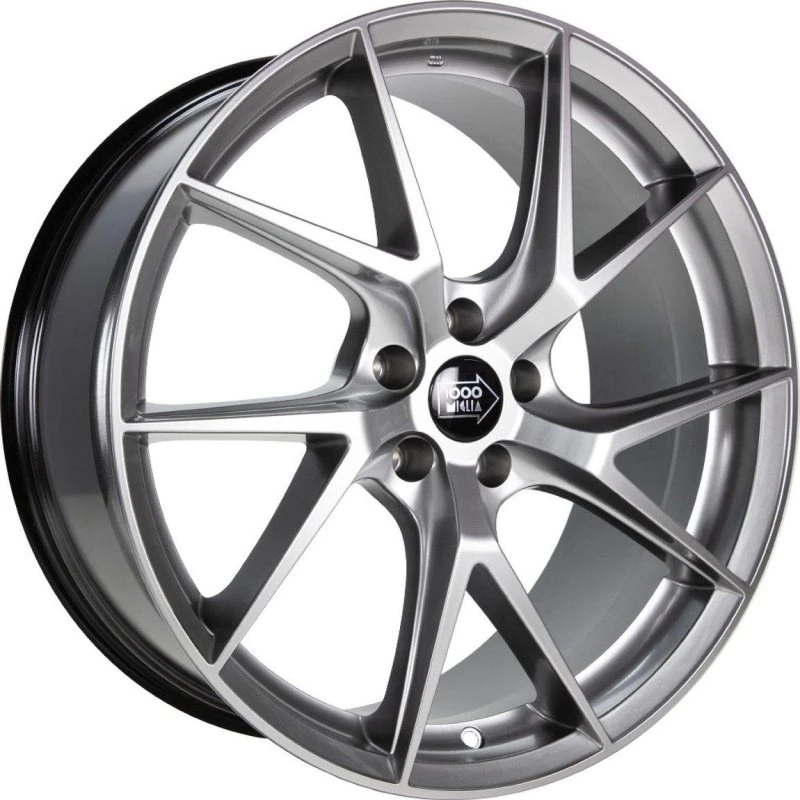 1000 MIGLIA MM1012 Felge Silber 8.5Jx19 5x112 ET35