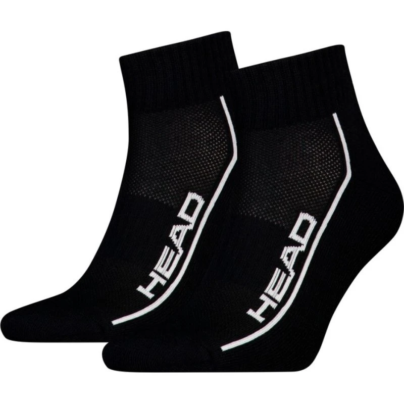 HEAD Performance Quarter Socken 2er-Pack - Schwarz