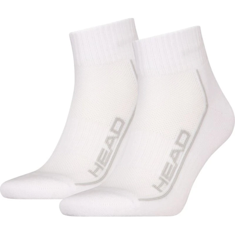 HEAD Head Performance Quarter Socks 2-Pack Weiß