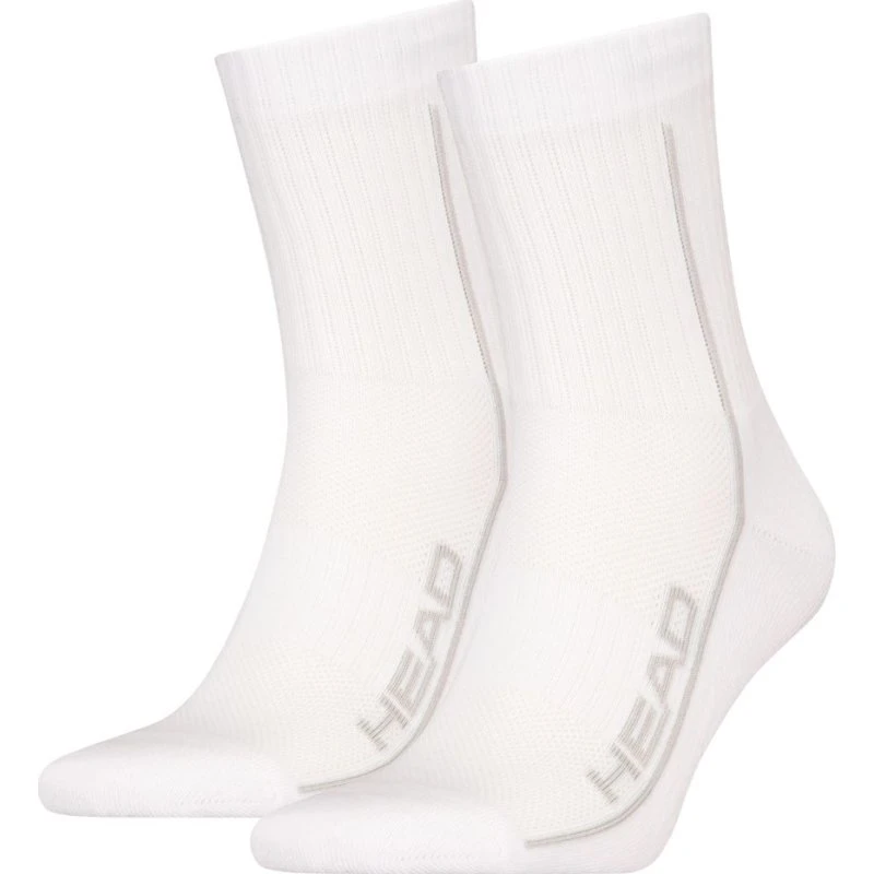 Head Performance Crew Socks 2-Pack Weiß
