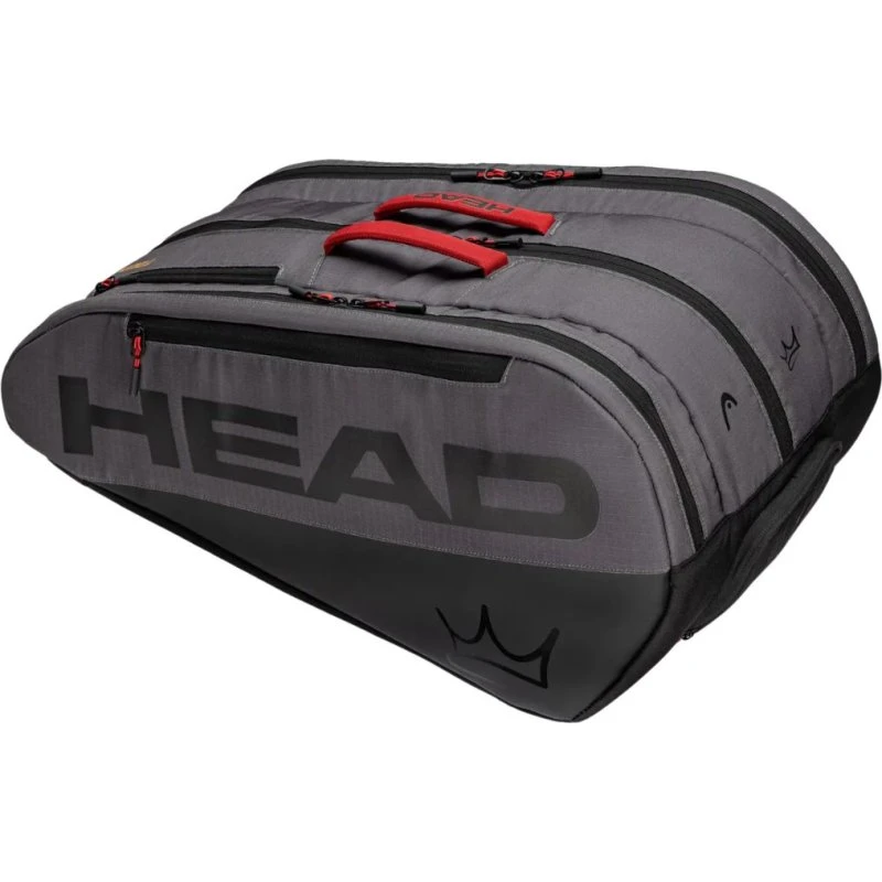 Head Coello Tour Padel Bag L - Grau/Rot/Gold
