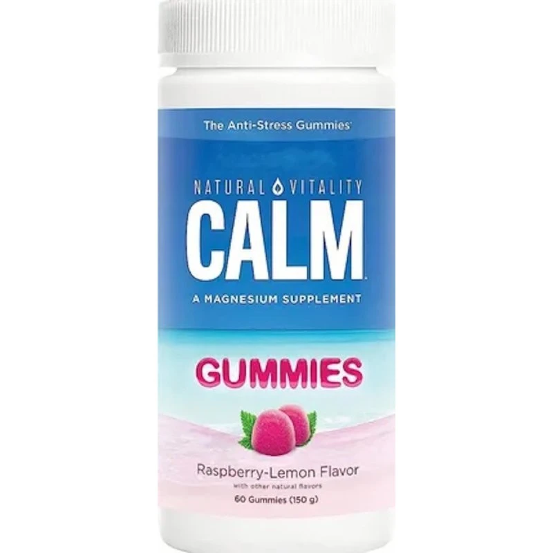 Natural Vitality Calm Gummies Himbeere 60 Stück
