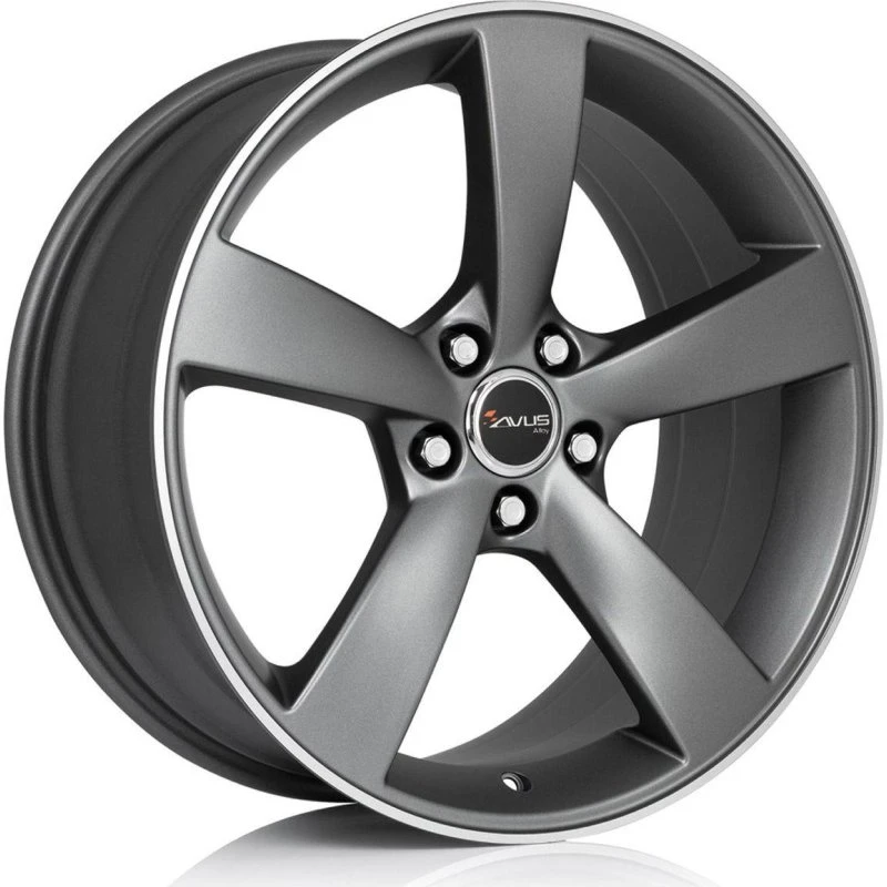 AVUS RACING AF10 Felge 21 Zoll 10.0Jx21 5x112 ET50 matt anthrazit poliert