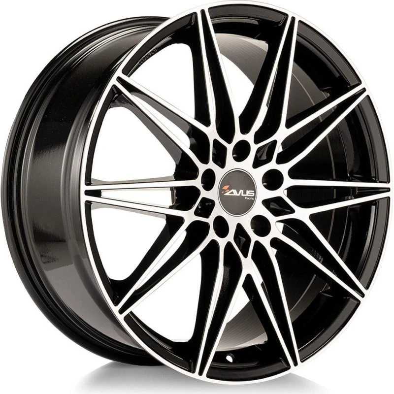 AVUS RACING AC-MB5 Felge 8.5Jx19 5x120 ET35 Black Polished