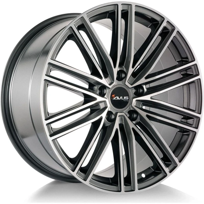 AVUS RACING AC-M08 Felge Anthrazit Poliert 10.5Jx20 5x130 ET64