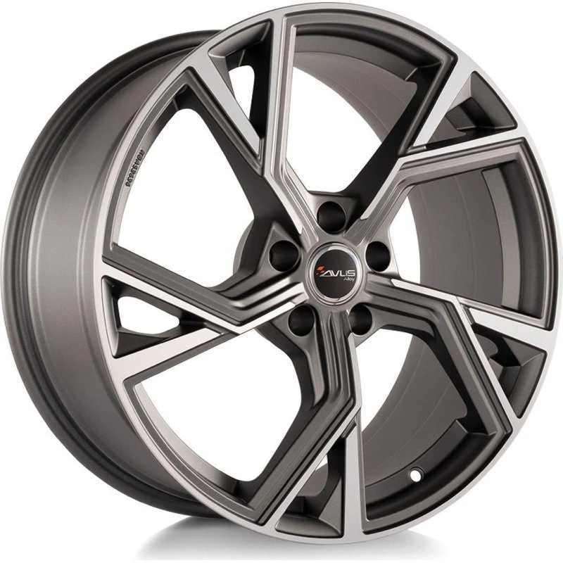 AVUS RACING AF20 Felge 8.0Jx18 5x112 ET28 matt anthrazit poliert