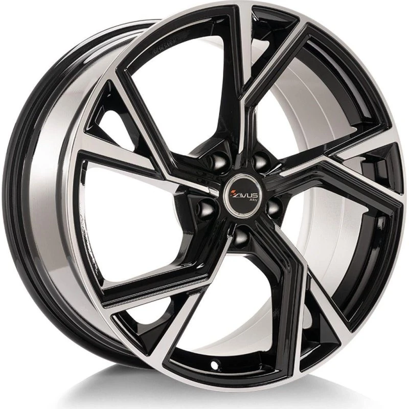 AVUS RACING AF20 Felge 21 Zoll Black Polished 9.5Jx21 5x112 ET20