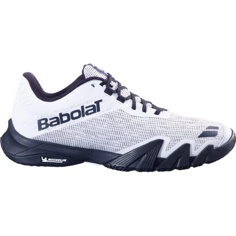 Babolat Jet Viva Padel-Schuhe Weiß/Schwarz