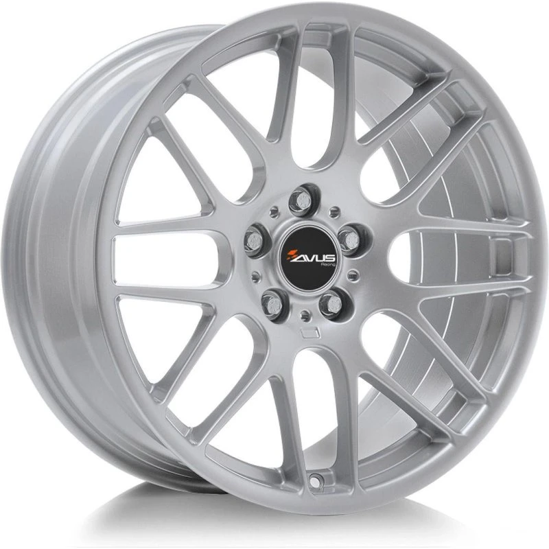 AVUS RACING AC-MB4 Felgen 9.5Jx19 5x120 ET45 Hyper Silver