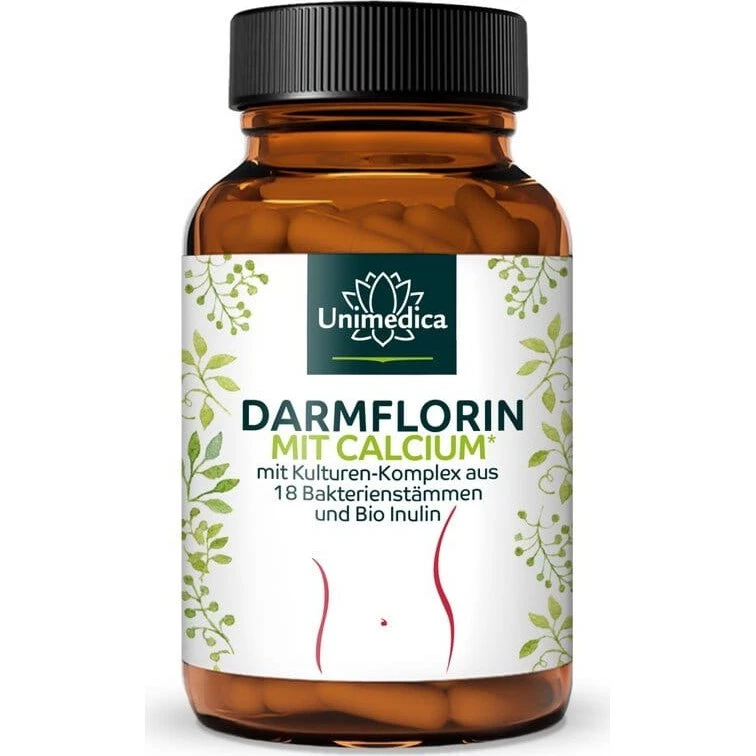 Unimedica Darmflorin mit Calcium, 180 Kapseln