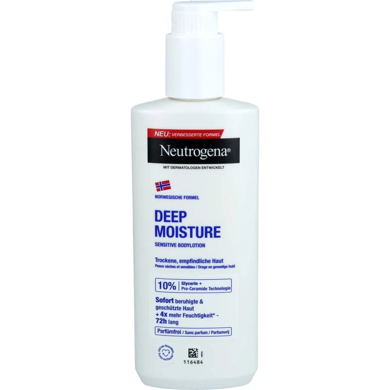 Neutrogena Deep Moisture Sensitive Body Lotion 400ml