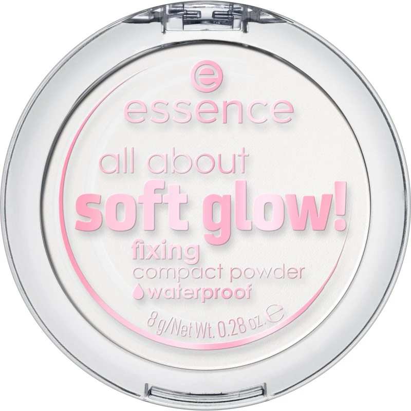 essence All About Soft Glow! Fixing Compact Powder Waterproof 8 g