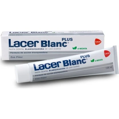 LACER Blanc Plus Zahnpasta 125 ml, Weiß-Mint