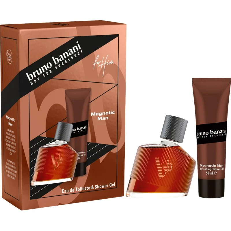 Bruno Banani Magnetic Man EDT 30ml & Shower Gel 50ml Set