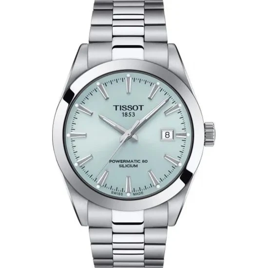 Tissot Gentleman Powermatic 80 Silicium 40mm eisblau