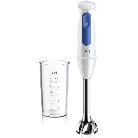 Braun MQ30001M Stabmixer MultiQuick 3, 900 W, 600 ml (Blau/Weiß)