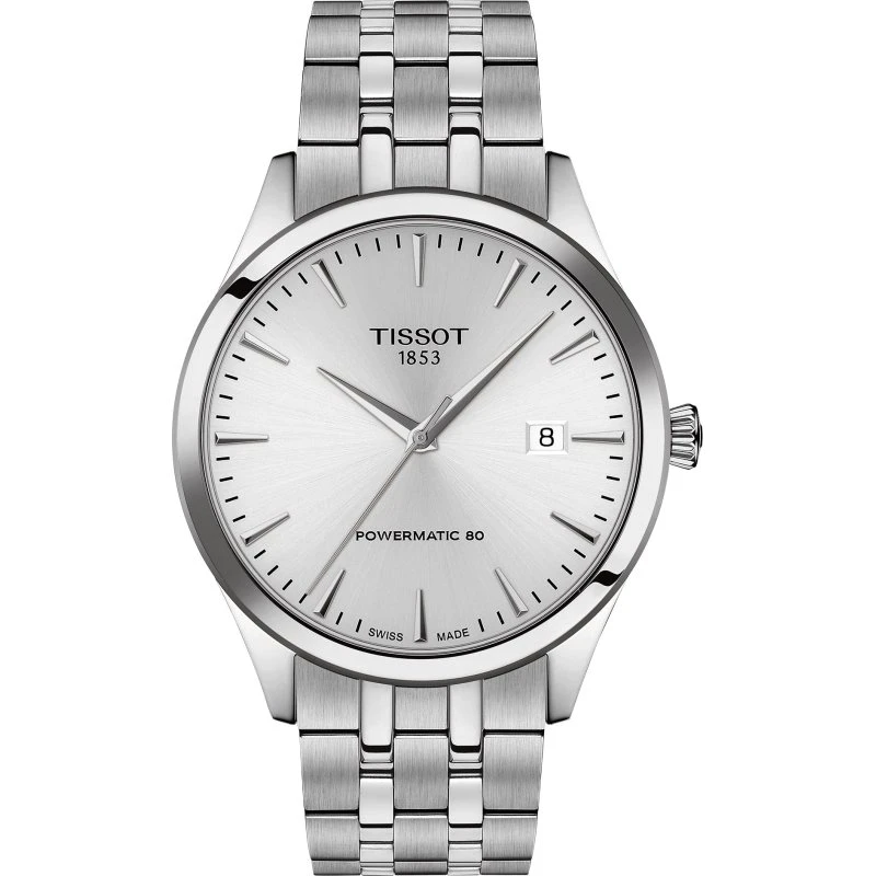 Tissot Classic Dream Powermatic 80 40mm blau schwarz