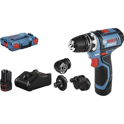 Bosch GSR 12V-15 FC Akku-Bohrschrauber Set