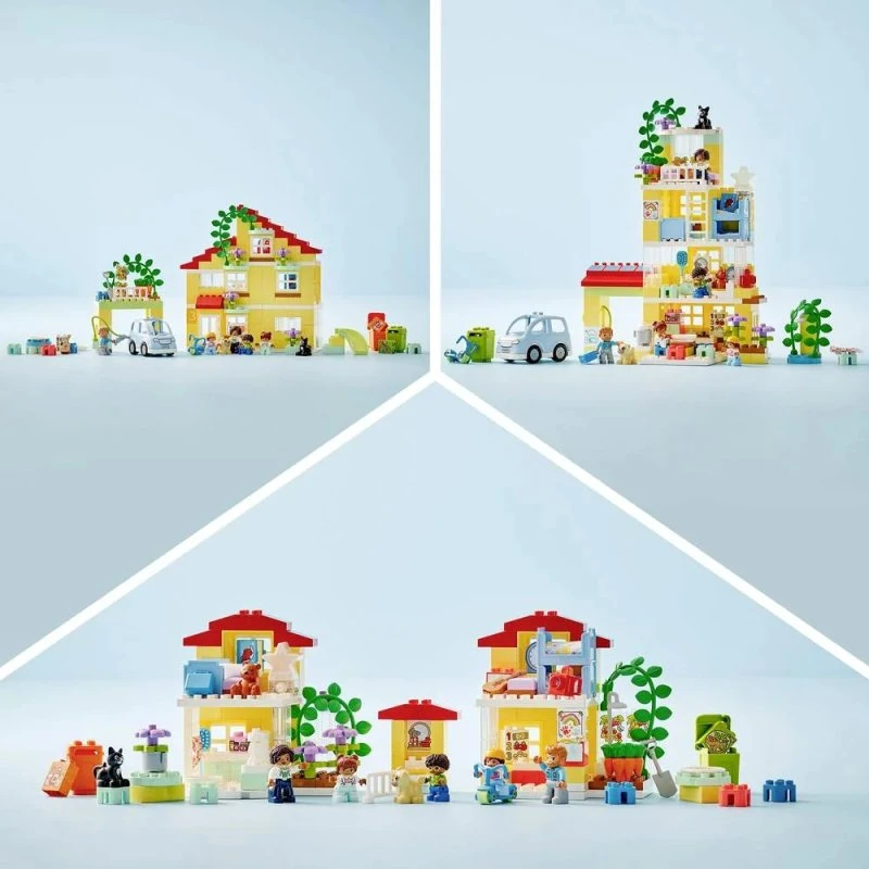 LEGO DUPLO 10994 3-in-1-Familienhaus (Mehrfarbig)