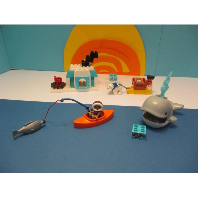 LEGO Duplo 10803 Arktis - Bauklotz-Set mit Tierfiguren