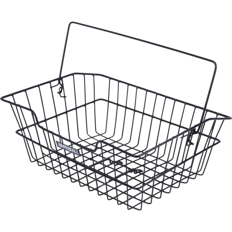 Basil Cairo Hinterradkorb, abnehmbar, schwarz