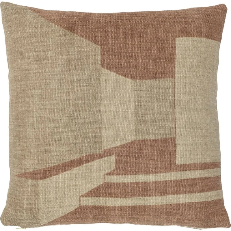 Bloomingville Eta Kissen 45x45 cm Natur Baumwolle