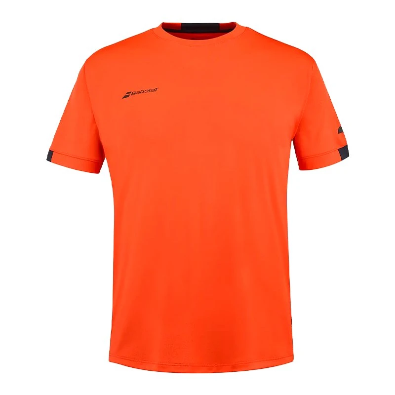 Babolat Play Crew Neck T-Shirt - Fiesta Red