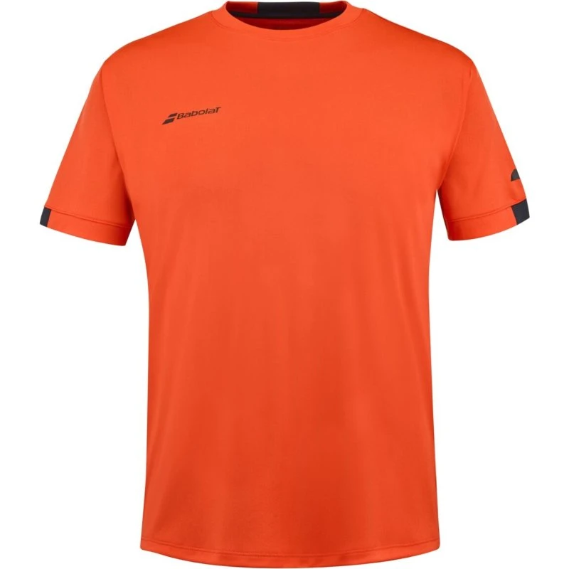 Babolat Play Crew Neck Tee Fiesta Red