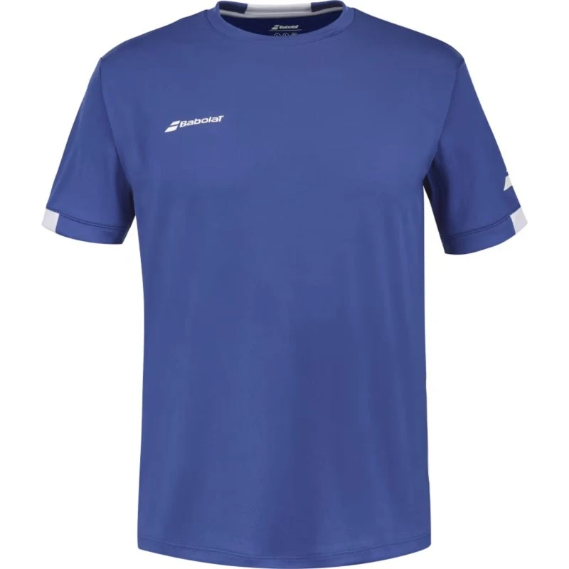 Babolat Play Crew Neck Tee Jungen - Sodalite Blue
