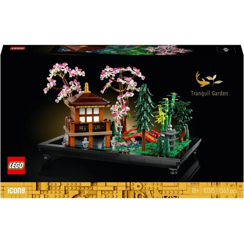 LEGO 10315 Garten der Stille – Icons Zen-Garten (1363 Teile)