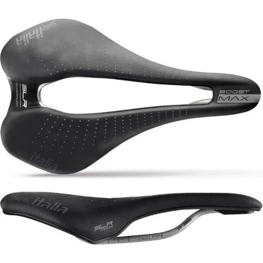 Selle Italia Max SLR Boost Gel Ti316 Superflow 155 mm schwarz