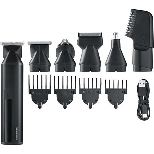 Severin HS0710 6-in-1 Nass&Trocken Rasierer anthrazit