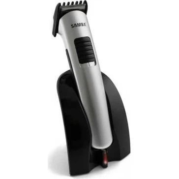SAMBA SM-103 Profi Barttrimmer mit Ladestation Grau