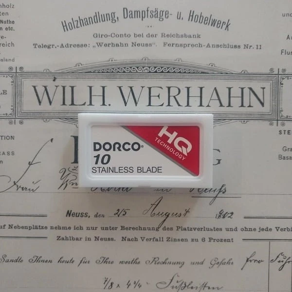 Dorco ST301 Platinum Rasierklingen 10er Pack