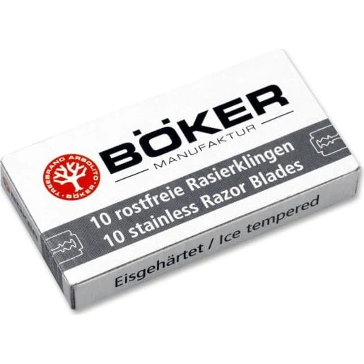 Böker 10 Double Edge Rasierklingen 4,3 cm