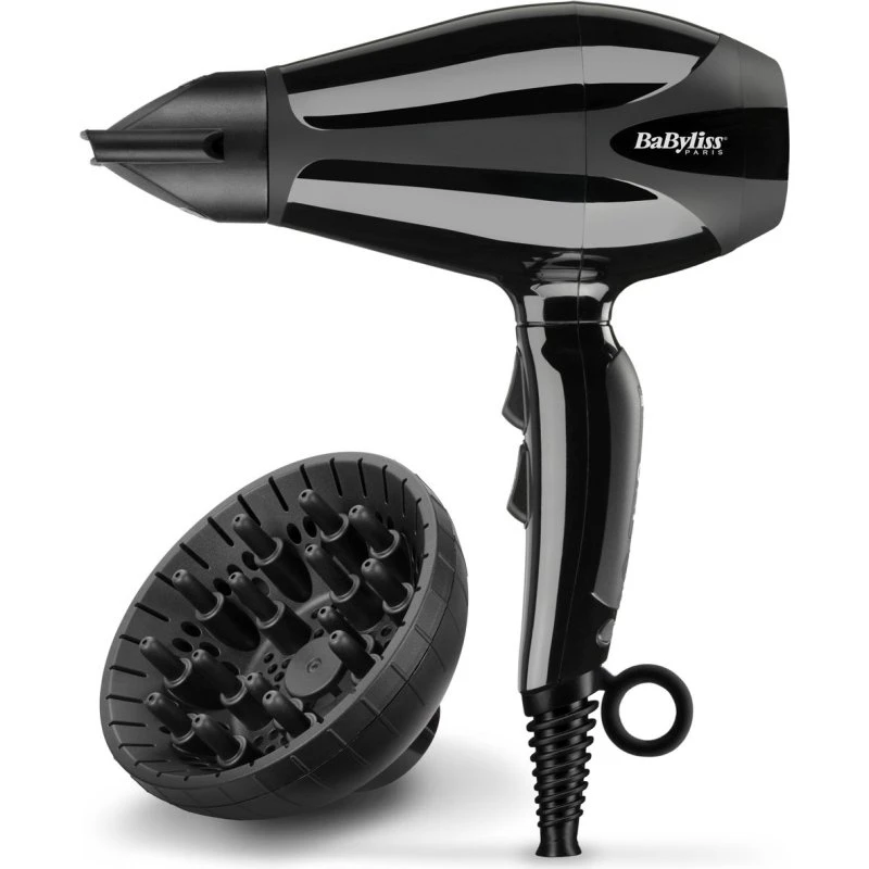 BaByliss Compact Pro 6715DE 2400 W Haartrockner Schwarz