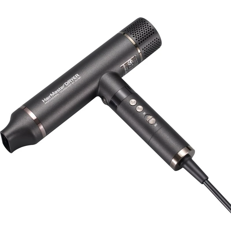 OLYMP HairMaster Dryer x2l B-type, 329 g, Schwarz-Anthrazit