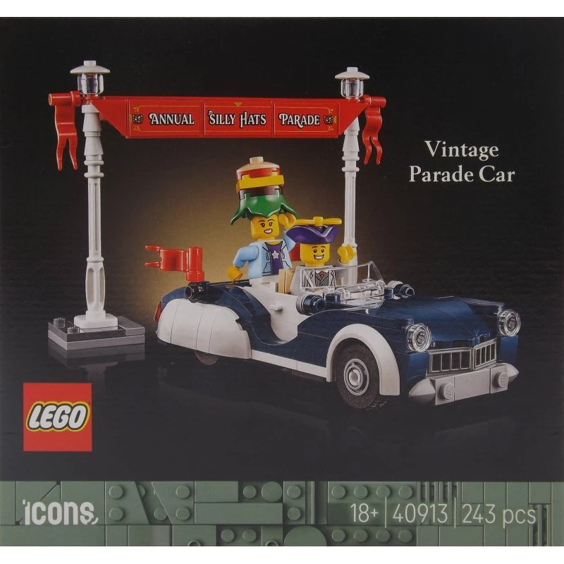 LEGO® Icons 40913 Oldtimer-Parade – Vintage-Modell (229 Teile)