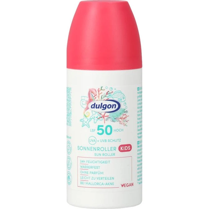 dulgon Kids Sonnenroller LSF 50 100ml Wasserfest