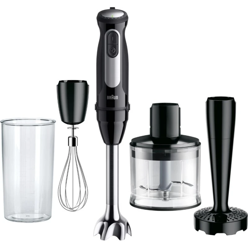 Braun MultiQuick 5 Pro MQ55307M Stabmixer 1000 W Schwarz/Silber