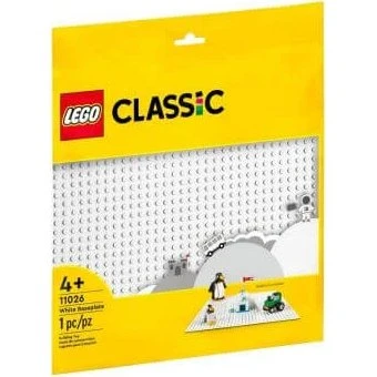 LEGO Classic Weiße Bauplatte 11026 (25x25 cm)