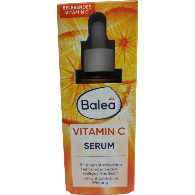 Balea Vitamin C Serum 30ml für strahlende, ebenmäßige Haut